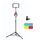 8 pollici 3200-5500K Luce di riempimento dal vivo a pannello piatto per fotografia a temperatura a tre colori, specifiche: staffa da 2,1 m 8 pollici 3200-5500K Luce di riempimento dal vivo a pannello piatto per fotografia a temperatura a tre colori, specifiche: staffa da 2,1 m