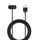 Per Amazfit GTR Mini Magnetic Cradle Charger Cavo di ricarica USB, lunghezza: 1 m (nero) Per Amazfit GTR Mini Magnetic Cradle Charger Cavo di ricarica USB, lunghezza: 1 m (nero)
