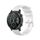 For Honor Watch GS 3i 22mm Cinturino in silicone con trama scozzese piccola (bianco)
