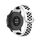 For Honor Watch GS 3i 22mm Cinturino sportivo in silicone bicolore (bianco nero)