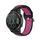 For Honor Watch GS 3i 22mm Cinturino sportivo in silicone bicolore (nero + rosa rossa) For Honor Watch GS 3i 22mm Cinturino sportivo in silicone bicolore (nero + rosa rossa)