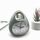 GH809 Sveglia da tavolo per bambini a forma di uovo Orologio da comodino carino con campanello (verde)
