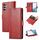 Per Samsung Galaxy S23 5G LC.IMEEKE Custodia per cellulare in pelle PU + TPU (rosso) Per Samsung Galaxy S23 5G LC.IMEEKE Custodia per cellulare in pelle PU + TPU (rosso)