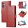 Per Samsung Galaxy S23 + 5G LC.IMEEKE PU + TPU Custodia in pelle per telefono con sensazione di pelle (rosso) Per Samsung Galaxy S23 + 5G LC.IMEEKE PU + TPU Custodia in pelle per telefono con sensazione di pelle (rosso)