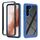 Per Samsung Galaxy S23 5G Custodia protettiva per telefono in TPU + PC trasparente integrata a due strati (blu) Per Samsung Galaxy S23 5G Custodia protettiva per telefono in TPU + PC trasparente integrata a due strati (blu)
