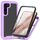 Per Samsung Galaxy S23 5G Custodia protettiva per telefono trasparente integrata a due strati in TPU + PC + PET (viola) Per Samsung Galaxy S23 5G Custodia protettiva per telefono trasparente integrata a due strati in TPU + PC + PET (viola)