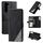 Per Samsung Galaxy S23 5G Skin Feel Custodia in pelle per giunture (nera)