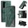 Per Samsung Galaxy S23 5G Skin Feel Custodia in pelle per splicing (verde) Per Samsung Galaxy S23 5G Skin Feel Custodia in pelle per splicing (verde)