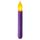 Candela elettronica a LED da 12 pezzi / scatola Candela natalizia senza fiamma a stelo lungo, specifica: luce gialla lampeggiante-viola Candela elettronica a LED da 12 pezzi / scatola Candela natalizia senza fiamma a stelo lungo, specifica: luce gialla lampeggiante-viola