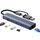 BYL-2208 5 in 2 Adattatore HUB per docking station multifunzione USB + USB-C / da tipo C a USB