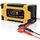 FOXSUR 12V / 24V / 10A Batteria per auto / moto Riparazione intelligente Caricabatteria al piombo-acido (spina europea gialla) FOXSUR 12V / 24V / 10A Batteria per auto / moto Riparazione intelligente Caricabatteria al piombo-acido (spina europea gialla)