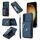 Per Samsung Galaxy S22+ 5G Zipper RFID Card Slot Custodia per telefono con cordino corto (blu) Per Samsung Galaxy S22+ 5G Zipper RFID Card Slot Custodia per telefono con cordino corto (blu)