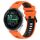 Per Garmin Forerunner 265S Music 18mm Cinturino sportivo in silicone bicolore (arancione + nero) Per Garmin Forerunner 265S Music 18mm Cinturino sportivo in silicone bicolore (arancione + nero)