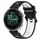 Per Garmin Forerunner 265S Music 18mm Cinturino sportivo in silicone bicolore (nero + bianco) Per Garmin Forerunner 265S Music 18mm Cinturino sportivo in silicone bicolore (nero + bianco)
