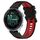 Per Garmin Forerunner 265S Music 18mm Cinturino sportivo in silicone bicolore (nero + rosso) Per Garmin Forerunner 265S Music 18mm Cinturino sportivo in silicone bicolore (nero + rosso)