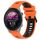 Per Garmin Forerunner 255S 18mm Cinturino sportivo in silicone bicolore (arancione + nero) Per Garmin Forerunner 255S 18mm Cinturino sportivo in silicone bicolore (arancione + nero)