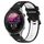 Per Garmin Forerunner 255S 18mm Cinturino sportivo in silicone bicolore (nero + bianco) Per Garmin Forerunner 255S 18mm Cinturino sportivo in silicone bicolore (nero + bianco)