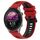 Per Garmin Forerunner 255S 18mm Cinturino sportivo in silicone bicolore (rosso + nero) Per Garmin Forerunner 255S 18mm Cinturino sportivo in silicone bicolore (rosso + nero)