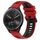 Per Garmin Vivomove Sport 20mm Cinturino sportivo in silicone bicolore (rosso + nero) Per Garmin Vivomove Sport 20mm Cinturino sportivo in silicone bicolore (rosso + nero)