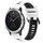 Per Garmin Vivoactive3 Cinturino sportivo in silicone bicolore da 20 mm (bianco + nero) Per Garmin Vivoactive3 Cinturino sportivo in silicone bicolore da 20 mm (bianco + nero)