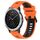 Per Garmin Vivoactive3 Cinturino sportivo in silicone bicolore da 20 mm (arancione + nero) Per Garmin Vivoactive3 Cinturino sportivo in silicone bicolore da 20 mm (arancione + nero)