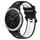 Per Garmin Vivoactive3 20mm Cinturino sportivo in silicone bicolore (nero + bianco) Per Garmin Vivoactive3 20mm Cinturino sportivo in silicone bicolore (nero + bianco)