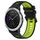 Per Garmin Vivoactive3 20mm Cinturino sportivo in silicone bicolore (nero + verde) Per Garmin Vivoactive3 20mm Cinturino sportivo in silicone bicolore (nero + verde)