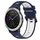 Per Garmin Vivoactive3 Cinturino sportivo in silicone bicolore da 20 mm (blu notte + bianco) Per Garmin Vivoactive3 Cinturino sportivo in silicone bicolore da 20 mm (blu notte + bianco)