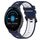 Per Garmin Vivoactive3 Music 20mm Cinturino sportivo in silicone bicolore (blu notte + bianco) Per Garmin Vivoactive3 Music 20mm Cinturino sportivo in silicone bicolore (blu notte + bianco)