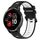 Per Garmin Venu 2 Plus 20mm Cinturino sportivo in silicone bicolore (nero + bianco) Per Garmin Venu 2 Plus 20mm Cinturino sportivo in silicone bicolore (nero + bianco)