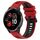 Per Garmin Venu 2 Plus 20mm Cinturino sportivo in silicone bicolore (rosso + nero) Per Garmin Venu 2 Plus 20mm Cinturino sportivo in silicone bicolore (rosso + nero)