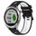 Per Garmin Approach S40 20mm Cinturino sportivo in silicone bicolore (nero + bianco) Per Garmin Approach S40 20mm Cinturino sportivo in silicone bicolore (nero + bianco)