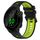 Per Garmin Forerunner 158 20mm Cinturino sportivo in silicone bicolore (nero + verde) Per Garmin Forerunner 158 20mm Cinturino sportivo in silicone bicolore (nero + verde)