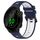 Per Garmin Forerunner 158 20mm Cinturino sportivo in silicone bicolore (blu notte + bianco) Per Garmin Forerunner 158 20mm Cinturino sportivo in silicone bicolore (blu notte + bianco)