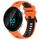 Per Garmin Forerunner 55 20mm Cinturino sportivo in silicone bicolore (arancione + nero) Per Garmin Forerunner 55 20mm Cinturino sportivo in silicone bicolore (arancione + nero)