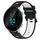 Per Garmin Forerunner 55 20mm Cinturino sportivo in silicone bicolore (nero + bianco) Per Garmin Forerunner 55 20mm Cinturino sportivo in silicone bicolore (nero + bianco)
