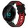 Per Garmin Forerunner 55 20mm Cinturino sportivo in silicone bicolore (nero + rosso) Per Garmin Forerunner 55 20mm Cinturino sportivo in silicone bicolore (nero + rosso)