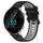 Per Garmin Forerunner 55 20mm Cinturino sportivo in silicone bicolore (nero + grigio) Per Garmin Forerunner 55 20mm Cinturino sportivo in silicone bicolore (nero + grigio)