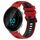 Per Garmin Forerunner 55 20mm Cinturino sportivo in silicone bicolore (rosso + nero) Per Garmin Forerunner 55 20mm Cinturino sportivo in silicone bicolore (rosso + nero)