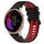 Per Garmin Venu 20mm Cinturino sportivo in silicone bicolore (nero + rosso) Per Garmin Venu 20mm Cinturino sportivo in silicone bicolore (nero + rosso)