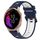 Per Garmin Venu 20mm Cinturino sportivo in silicone bicolore (blu notte + bianco) Per Garmin Venu 20mm Cinturino sportivo in silicone bicolore (blu notte + bianco)