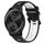 Per Garmin VivoMove Style 20mm Cinturino sportivo in silicone bicolore (nero + bianco) Per Garmin VivoMove Style 20mm Cinturino sportivo in silicone bicolore (nero + bianco)