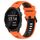 Per Garmin Forerunner 245 Music 20mm Cinturino sportivo in silicone bicolore (arancione + nero) Per Garmin Forerunner 245 Music 20mm Cinturino sportivo in silicone bicolore (arancione + nero)