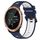 Per Garmin Forerunner 645 Cinturino sportivo in silicone bicolore da 20 mm (blu notte + bianco) Per Garmin Forerunner 645 Cinturino sportivo in silicone bicolore da 20 mm (blu notte + bianco)