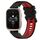 Per Garmin Forerunner Sq2 20mm Cinturino sportivo in silicone bicolore (nero + rosso) Per Garmin Forerunner Sq2 20mm Cinturino sportivo in silicone bicolore (nero + rosso)