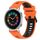 Per Huawei Watch GT2 42mm 20mm Cinturino sportivo in silicone bicolore (arancione + nero) Per Huawei Watch GT2 42mm 20mm Cinturino sportivo in silicone bicolore (arancione + nero)