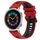 Per Huawei Watch GT2 42mm 20mm Cinturino sportivo in silicone bicolore (rosso + nero) Per Huawei Watch GT2 42mm 20mm Cinturino sportivo in silicone bicolore (rosso + nero)