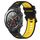 Per Huawei Watch 2 Cinturino sportivo in silicone bicolore da 20 mm (nero + giallo) Per Huawei Watch 2 Cinturino sportivo in silicone bicolore da 20 mm (nero + giallo)