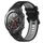 Per Huawei Watch 2 Cinturino sportivo in silicone bicolore da 20 mm (nero + grigio) Per Huawei Watch 2 Cinturino sportivo in silicone bicolore da 20 mm (nero + grigio)