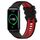 For Honor Watch ES 20mm Cinturino sportivo in silicone bicolore (nero + rosso) For Honor Watch ES 20mm Cinturino sportivo in silicone bicolore (nero + rosso)